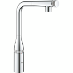 Змішувач для кухні Grohe Accent Smart Control, довж.виливу - 199мм, поворотний/витяжний, вентиль/кнопка, хром