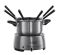 Электрическое фондю Russell Hobbs Fiesta, чаша-2л, 1200Вт, 6 вилок в комплекте, нерж. сталь, серый