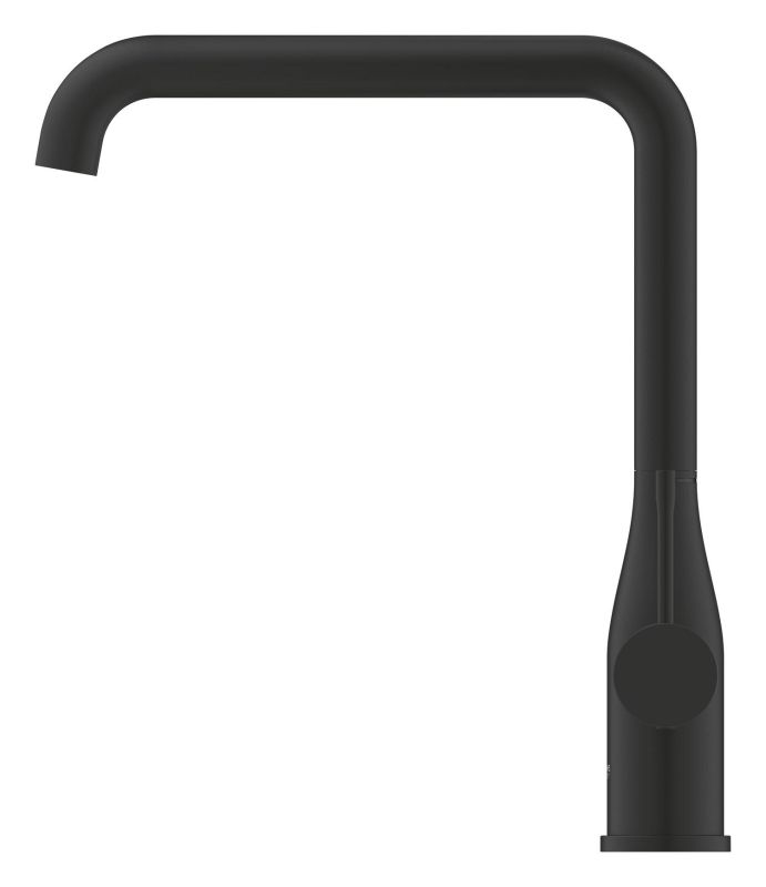 Смеситель для кухни Grohe Accent, дл.излива - 220мм, поворотный, 1 рычаг, фантомный черный