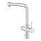 Змішувач для кухні Grohe Blu Pure Minta, довж.виливу - 221мм, поворотний, 2 води, хром