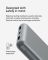 Портативное зарядное устройство Power Bank Belkin 20000мАч, 15Вт, 2хUSB-A/USB-C, серый