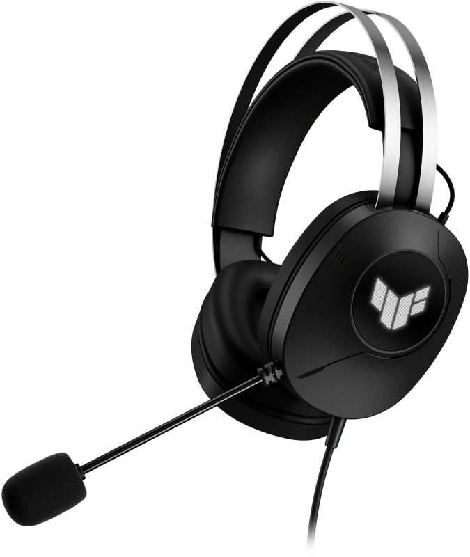 Гарнитура игровая ASUS TUF Gaming H1 GEN II, USB-A, 2м., чёрный