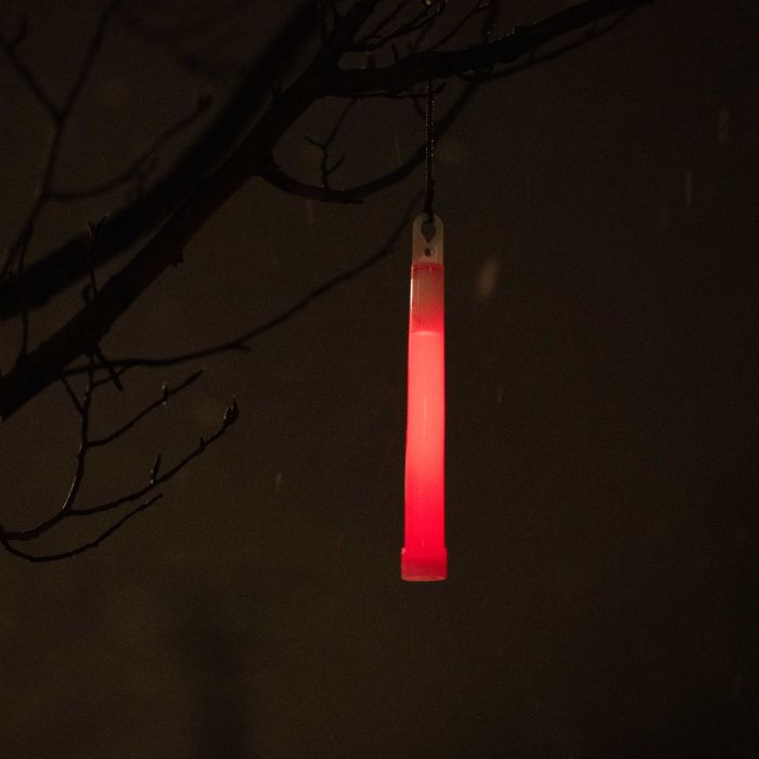 Химический источник света 2E GS6, 15см, 12 часов, красный - 50 шт