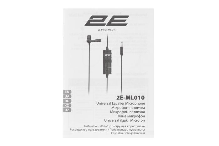 Мікрофон-петличка 2Е ML010 3.5mm