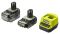 Набір акумулятора та зарядного пристрою Ryobi ONE+ RC18120-242X 18В 1х2А·год 1х4А·год ЗП 2А