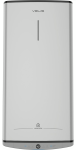 Водонагреватель электр. Ariston плоский слим VELIS TECH 100 EU, 100л, 2*1,5кВт, ун. монтаж, электр. упр-ние, B, Италия, Серый