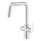 Смеситель для кухни Grohe Blue Pure Start, дл.излива - 223мм, поворотный, 1+1 фильтр, хром