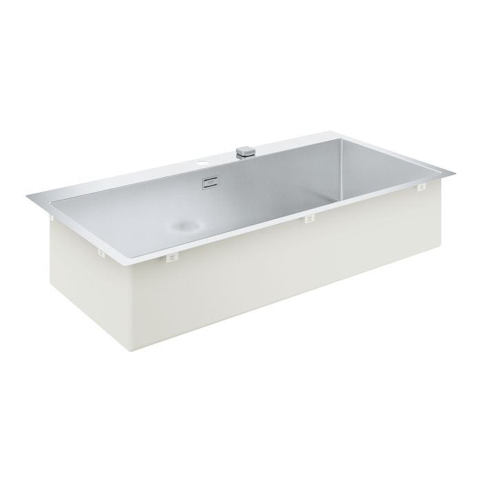 Мийка кухонна Grohe K800, нерж.сталь, прямокут., без крила, 1024x510x200мм, чаша - 1, врізна, нержавіюча сталь