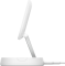 Зарядний пристрій бездротовий Belkin 15Вт Magnetic Stand Qi2, адаптер 20Вт USB-C, білий