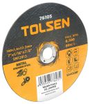 Диск отрезной Tolsen по металлу, 125х1.0х22.2мм