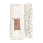 Плед Ardesto Chenille 140х190см, 100% поліестер, айворі