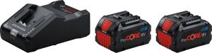 Набір акумулятора та зарядного пристрою Bosch Professional ProCore 18В 2х18В 8А·год ЗП GAL 18В-160"