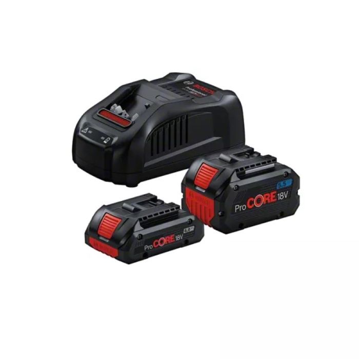 Набір акумулятора та зарядного пристрою Bosch Professional ProCore 18В 2х18В 4А·год+5.5А·год ЗП GAL 1880 CV
