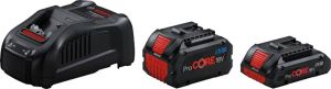 Набір акумулятора та зарядного пристрою Bosch Professional ProCore 18В 2х18В 4А·год+5.5А·год ЗП GAL 1880 CV