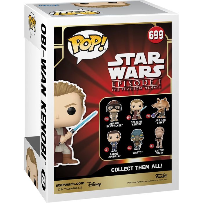 Фигурка Funko POP Star Wars: PM 25th - Obi-Wan (Young)