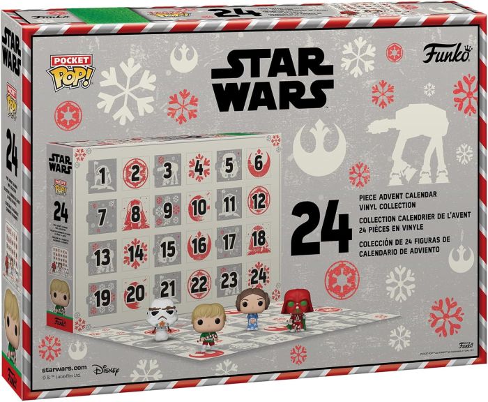 Набор подарочный Funko POP Advent Calendar: Star Wars Holiday