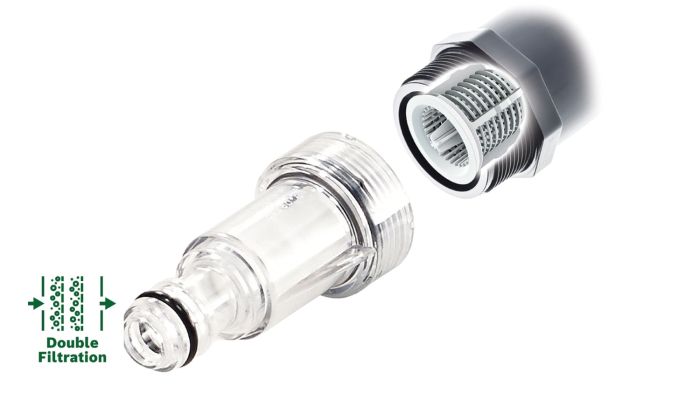 Минимойка высокого давления Bosch UniversalAquatak 125, 1500 Вт, 125 бар, 360 л/ч, шланг 5м, 7.7кг
