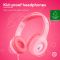 Наушники Trust Nouna Headphones mini-jack, Mic, Розовый
