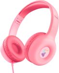 Навушники Trust Nouna Headphones mini-jack, Mic, Рожевий