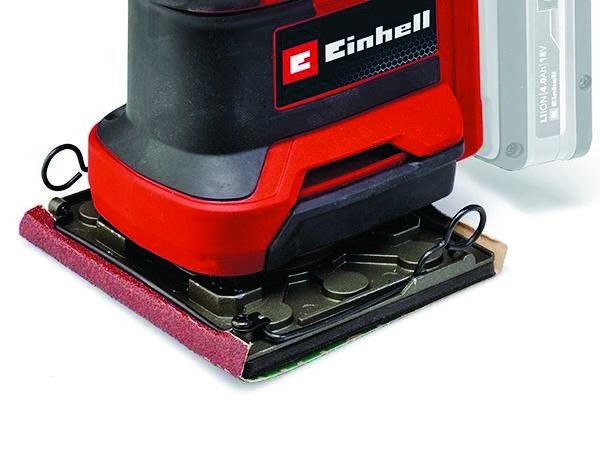 Шліфмашина вібраційна акумуляторна Einhell TE-OS 18/113 3X Li - Solo 18 113х101мм 1.04кг без АКБ та ЗП