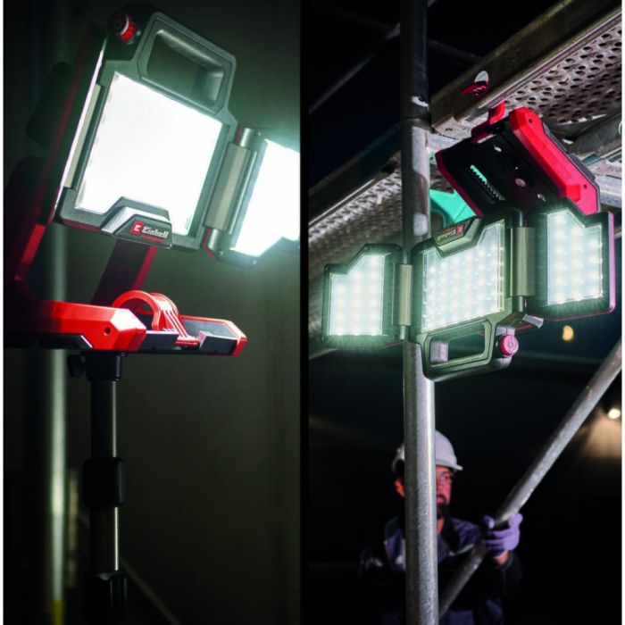 Фонарь аккумуляторный Einhell TP-CL 18/3000 Li Set - Solo, PXC, 18В, 60 LED, 200-3000лм, 5700К, 4.6кг (без АКБ и ЗУ)