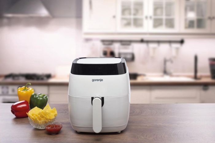 Мультипеч Gorenje 1400Вт, чаша-3.5л, сенсорне управл., 9 авто. программ, пластик, белый