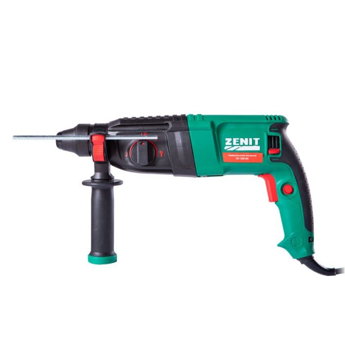 Перфоратор Zenit ЗП-1200 МС SDS-Plus 1200Вт 2.8Дж