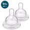 Соска Avent Anti-Colic 1міс+, силіконова, повільний потік, 2шт