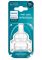 Соска Avent Anti-Colic 1мес+, силиконовая, медленный поток, 2шт