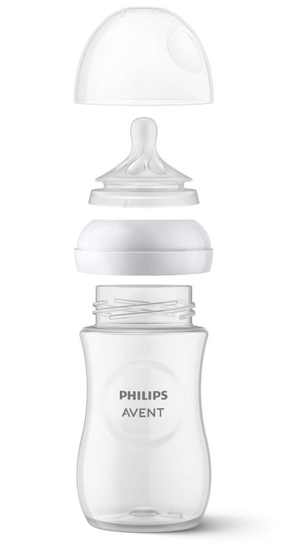 Соска Avent Natural 6міс+, силіконова, Природний потік, для густої їжі, 2шт