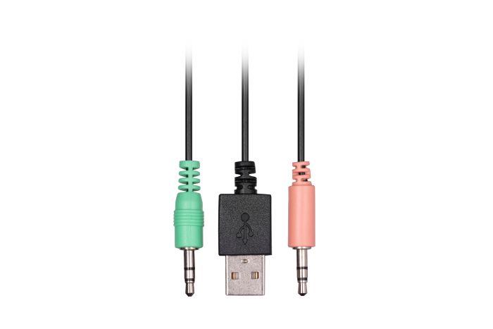 Акустическая система (саундбар) 2E PCS101 RGB, 2.0, USB, Black
