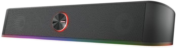 Акустическая система Trust GXT 619 Thorne Саундбар, USB/AUX,  RGB, Черный