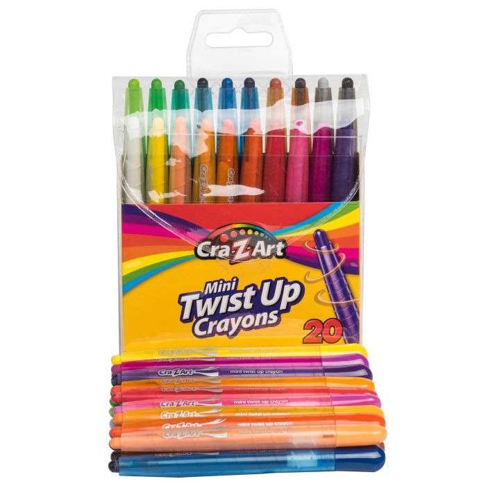 Цветные карандаши Cra-Z-Art Mini Twist Up, 20шт