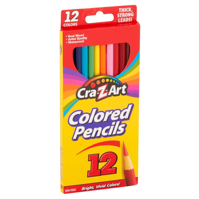 Цветные карандаши Cra-Z-Art 12шт