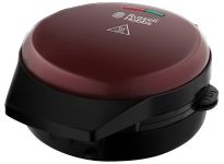 Мультимейкер Russell Hobbs Fiesta 950Вт, алюминий, 3 пластины, корпус-нерж.сталь/пластик, бордо