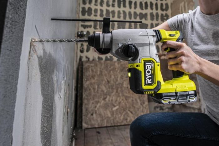 Перфоратор аккумуляторный Ryobi RSDS18X-0 ONE+ НР SDS-plus 18В 2.5Дж 4 режима 2.5кг без АКБ и ЗУ
