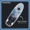 Скейтборд Yvolution Dynamo Cruiser LED 76см, синий