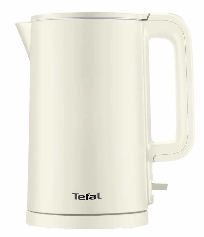 Электрочайник Tefal Thermo Protect, 1.5л, пластик, бежевый