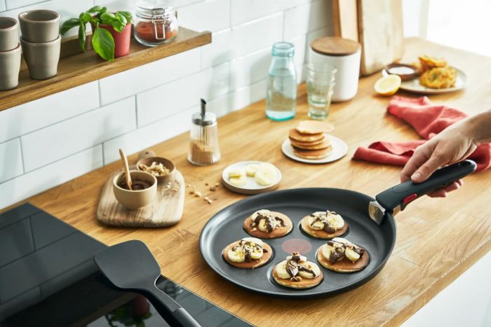 Сковорода Tefal Ingenio Unlimited, для оладий, 27см, литой алюминий