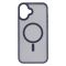 Чохол 2Е Basic для  iPhone 16 Plus, Soft Touch MagSafe Cover, синій темний