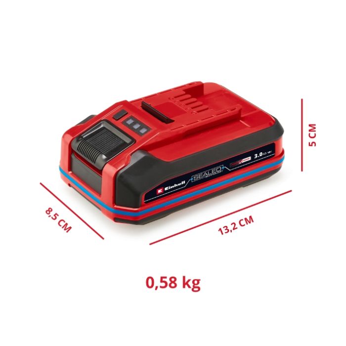 Аккумулятор Einhell PXC Plus SEALED 18В 3А·ч 900Вт 0.58кг