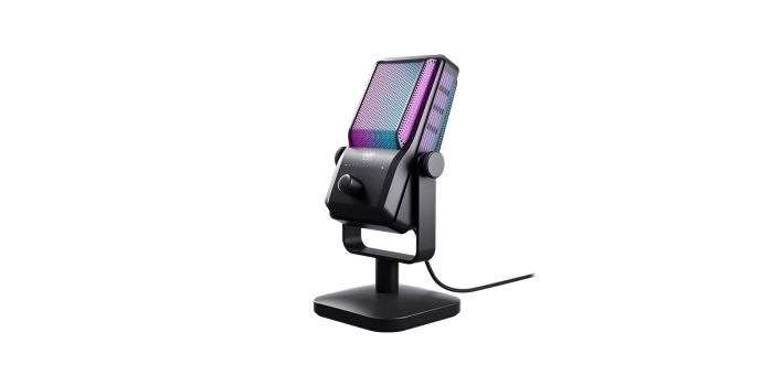 Микрофон гейминговый CHERRY XTRFY NGALE R, Cardioid, USB-A, 2м, RGB, черный