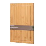 Дошка кухонна з жолобом Ardesto Midori, 33х22х1.5см, бамбук
