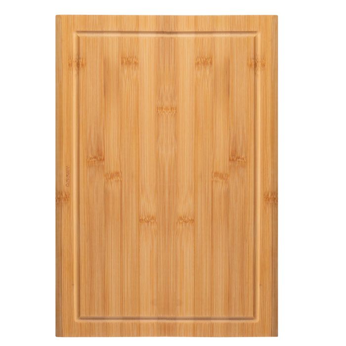 Дошка кухонна з жолобом Ardesto Midori, 40х28х1.5см, бамбук