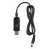 Кабель USB-A > DC 5.5х2.5мм питания 2Е 1м, 9В/1A, черный