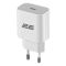 Зарядний пристрій мережевий 2E 25Вт USB-C PD, білий