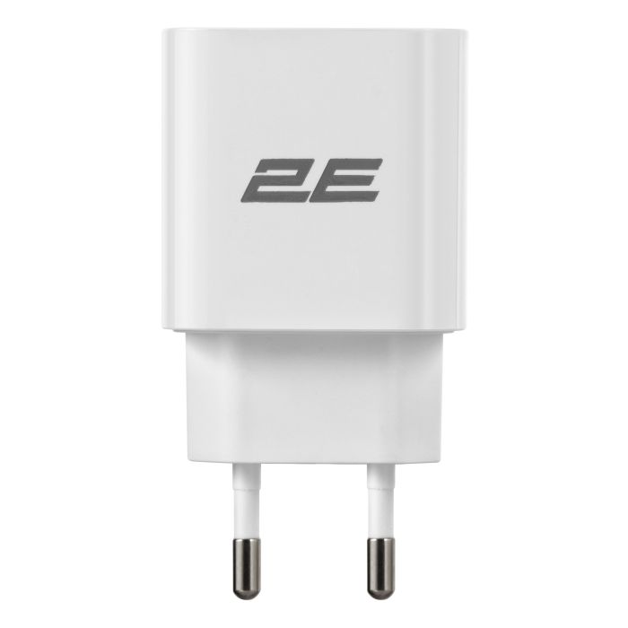 Зарядний пристрій мережевий 2E 25Вт USB-C PD, білий