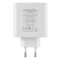 Зарядний пристрій мережевий 2E 65Вт GaN 2хUSB-C/USB-A, PD/QC, білий
