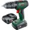 Шуруповерт-дрель аккумуляторная Bosch UniversalImpact 18В 2х1.5А·час 20Нм 0-440·0-1450об·мин кейс ЗП 1.3кг
