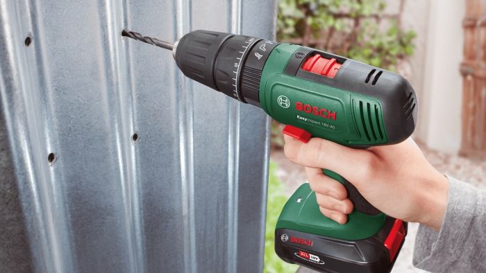Шурупокрут-дриль акумуляторний Bosch EasyImpact 18V-40 18В 1х2А·год 20·38Нм 0-430·0-1630об/хв кейс ЗП 1.4кг